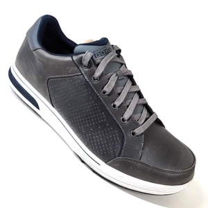 Skechers Go Golf Drive 2 LX Spikeless Leather Golf Shoes Men 12 Dark Gray 54514 - Picture 1 of 12