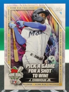 2023 Topps Series 1 Home Run Challenge Jazz Chisholm Jr HRC-12 Miami Marlins  - Bild 1 von 2