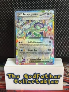 Pokemon TCG Terapagos ex 092/131 Pismatic Evolutions Scarlet and Violet - Picture 1 of 2