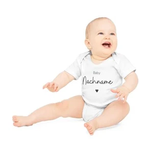 Baby Body Nachname / Schwangerschaft verkünden - Picture 1 of 10