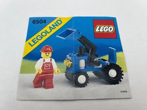 LEGO ® instrucciones de construcción Legoland Town 6504 excavadora instrucción sin perforar 298 - Imagen 1 de 1