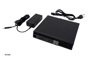 Dell OptiPlex 7050 Micro Desktop i7-7700T 16GB RAM 256GB SSD Win 11 Pro W1180 - Afbeelding 1 van 15