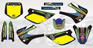 5279 MX MOTOCROSS GRAPHICS DECALS STICKERS FOR KAWASAKI KX85 KX100 1998-2013 - Picture 1 of 1