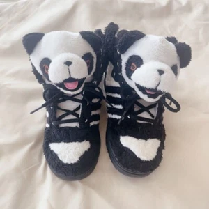 adidas Originals Jeremy Scott JS PANDA Sneakers Size 15cm US 8.5 Used - Picture 1 of 12