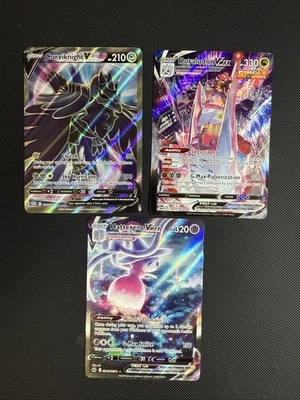 Corviknight V / Duraludon VMAX / Hatterene VMAX – Lot of 3 – NM – Pokémon TCG - Image 1 of 2