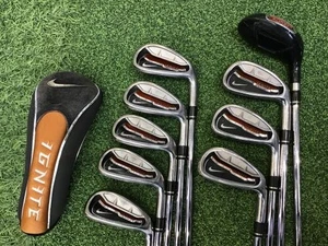 Juego de 9 palos de hierro NIKE Ignite Hybrid 38 pulgadas 3U-PW-SW ejes de acero para diestros - Imagen 1 de 6