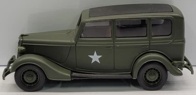 Solido 1:43 WWII US Army 1936 Ford V8 Military Green Made in France - Image 1 of 4