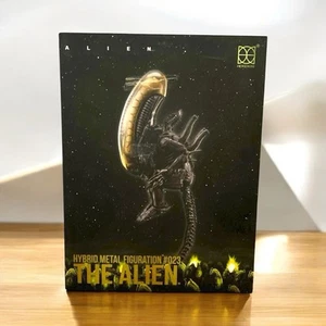 Herocross Hybrid Metal Figuration #023 The Alien Diecast Figure Black FREE SHIP - Picture 1 of 9