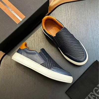 ze&gn&a Zapatos Informales Hombre Mono Zapatos Informales Foto 1 de 4