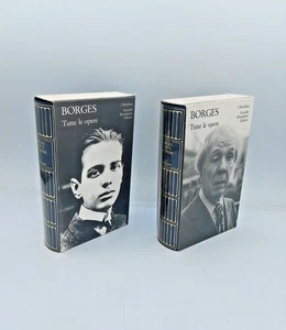 "BORGES - TUTTE LE OPERE 2 Volumi" i Meridiani Mondadori 1997 versione originale - Picture 1 of 5