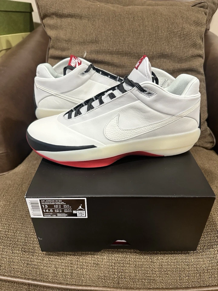 Кроссовки Nike Air Jordan 40 Chicago IQ4087-100 размер 13 мужские быстрая доставка - Изображение 1 из 4