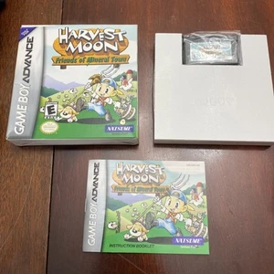 2003 NINTENDO GBA HARVEST MOON FRIENDS OF MINERAL TOWN. Game, Box, Manual - Picture 1 of 12