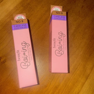 Benefit NEW with Box No. 9 Cakeless Concealer Dark Liquid Set Of 2 - Image 1 of 4