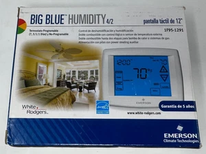 Emerson Big Blue 1F95-1291 7-Day Touchscreen Thermostat with Humidity Control - Picture 1 of 4
