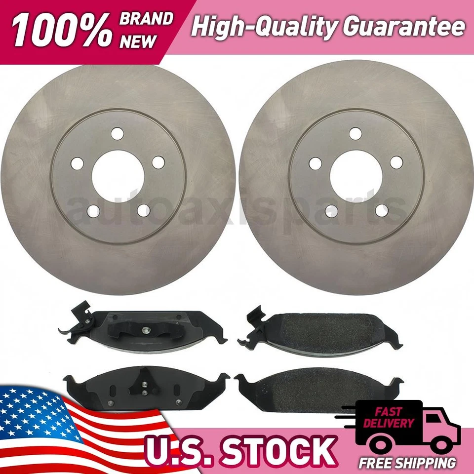 Kit de actualización de freno de disco de piezas delanteras centradas para Dodge Stratus 1995-2000 Foto 1 de 1