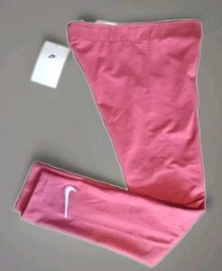 New Nike Pants Girls Pink Tight Leggings Dri-Fit Athletic Youth Medium  - Picture 1 of 7