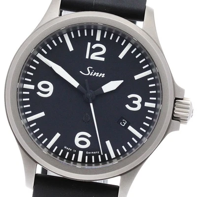 Reloj automático para hombre Sinn Freeger 856 fecha esfera negra_870650 Foto 1 de 4
