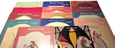 *15* Serendipity Designs Cross Stitch Charts Mar Bek ANGELS Rebecca Waldrop EUC - Image 1 of 4
