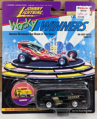 1996 JOHNNY LIGHTNING WACKY WINNERS TOM DANIEL BADMAN 1955 CHEVY BEL AIR BADMAN - Image 1 of 4