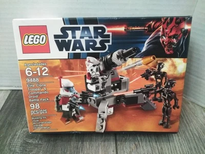 LEGO Star Wars: Elite Clone Trooper & Commando Droid Battle Pack #9488 NEW- READ - Image 1 of 4
