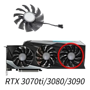 Ventilateur GPU 4 broches DC12V T129215SU pour refroidissement carte graphique RTX3070ti 3080 3090 - Photo 1/12