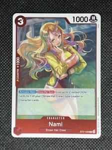 One Piece EX Gear 5 NAMI #ST21-009 FOIL personaggio speciale rosso - Foto 1 di 2