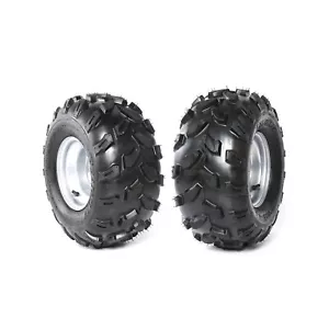 2PCS 18x9.5-8 18x9.5x8 TIRE WHEEL 8" inch RIM ATV QUAD GO KART 18 9.5 8 Tires - Picture 1 of 8