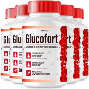 (Official 5 PACK) Glucofort Capsules - Picture 1 of 2