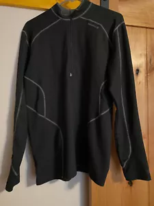 Merrell Opti Wick UPF 30+ Long Sleeve 1/4 Zip Shirt Size Medium HIKING RUNNING - Picture 1 of 7