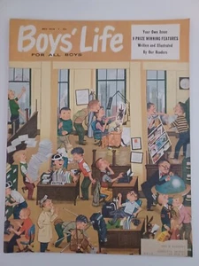 BOYS LIFE Boy Scouts May 1954 Vintage Magazine VGC - Picture 1 of 9