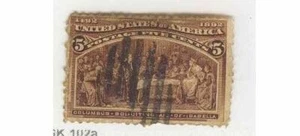 s289 Briefmarke USA US 234 gebraucht Füller - Bild 1 von 1