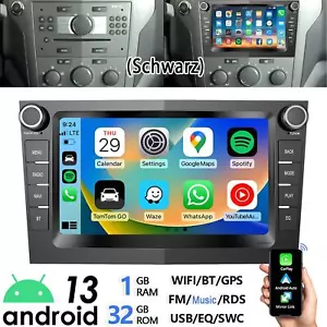 Für Opel Astra H Corsa C D Zafira B Apple Carplay Android 14 Autoradio GPS Navi - Bild 1 von 15
