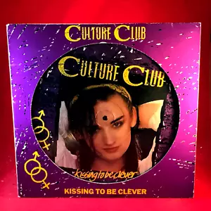 CULTURE CLUB Kissing To Be Clever 1982 UK Vinyl PICTURE DISC LP BOY GEORGE - Picture 1 of 7