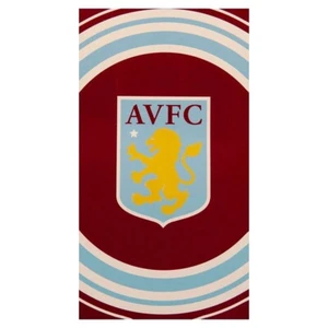 Aston Villa FC Towel Pulse Official Licensed Beach Bath Pool Football New Gift - Picture 1 of 3