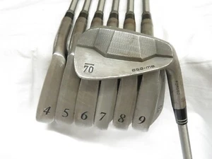 Set di ferri grezzi usati Sub Seventy Golf -70 Golf 659-MB 4-PW Steelfiber i110 Stiff S - Foto 1 di 9