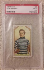 1911 C55 #30 Harry Hyland PSA 5+ VG/EX Nicely CENTERED/Eye Appeal!
