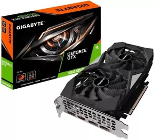 GIGABYTE NVIDIA GeForce GTX1660Super Graphics Board GDDR6 GV-N166SOC-6GD 6GB New - Picture 1 of 11