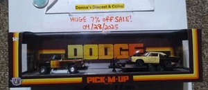 NEW M2 '79 1979 DODGE 150 POWER WAGON & '69 1969 PLYMOUTH ROAD RUNNER 440 6-PACK - Picture 1 of 10