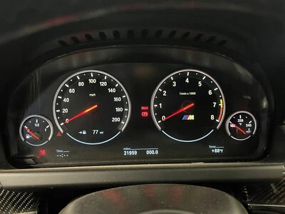Cuadro de instrumentos BMW F06 F13 F10 M5 M6 ODÓMETRO VELOCÍMETRO MEDIDOR FABRICANTE DE EQUIPOS ORIGINALES 32K Foto 1 de 4