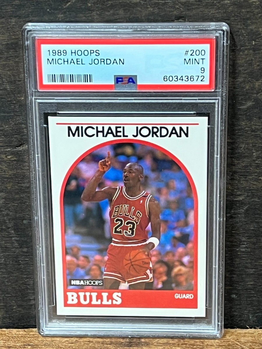 Michael Jordan Basketball 1989-90 Season Sports Trading Card Michael Jordan Basketball 1989-90 Season Sports Trading Card