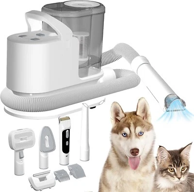 Whall TSA008 Pet Grooming Vacuum & Dog Hair Vacuum Suction (White)