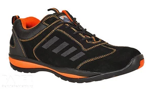 Arbeitsschuhe Sicherheitsschuhe S1P Malerhose Berufsschuhe Portwest Lusum Leder - Bild 1 von 2