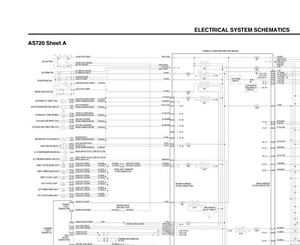 2017 Apache AS720 Sprayer Electrical Wiring Diagram Manual - 6 Large Sheets - Picture 1 of 1