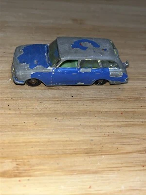 Coche familiar vintage 1971 Lesney amarillo Vauxhall Victor No.38 modelo diecast juguete #57 Foto 1 de 4