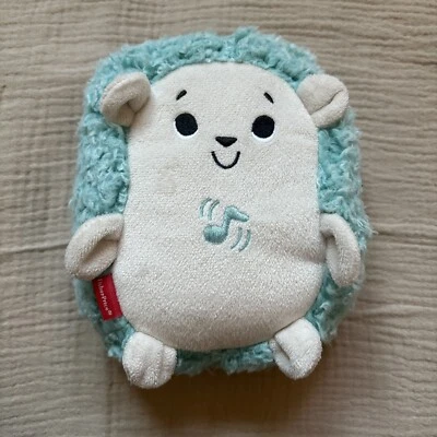 Chupete musical vibrante de felpa Fisher Price Calming Vibes Hedgehog de 6 pulgadas Foto 1 de 2