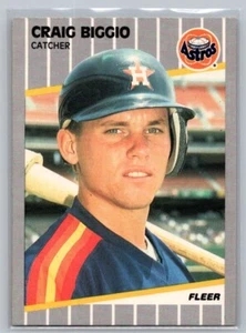 1989 Fleer Craig Biggio #353 - Picture 1 of 2