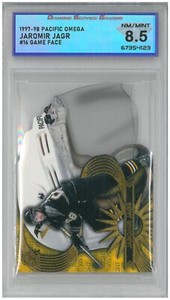 1997-98 Pacific Omega JAROMIR JAGR #16 Game Face 💎 DSG 8.5 NM/Mint