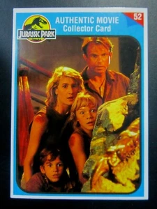 HARPOON HARRISON # 52 JURASSIC PARK AUTENTICA CARTA DA COLLEZIONE FILM KENNER 93 NM - Foto 1 di 5
