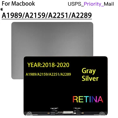 AAA For MacBook Pro A1989/A2159/A2251/A2289 LCD Screen Display Assembly TrueTone - Image 1 of 4