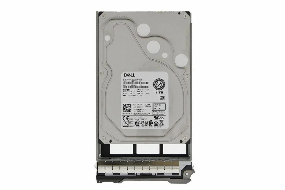 *Dell 0K4M5W 1TB HDD 7.2K RPM 3.5" SATA Model: MG04ACA100NY DP/N: K4M5W* - Image 1 of 2